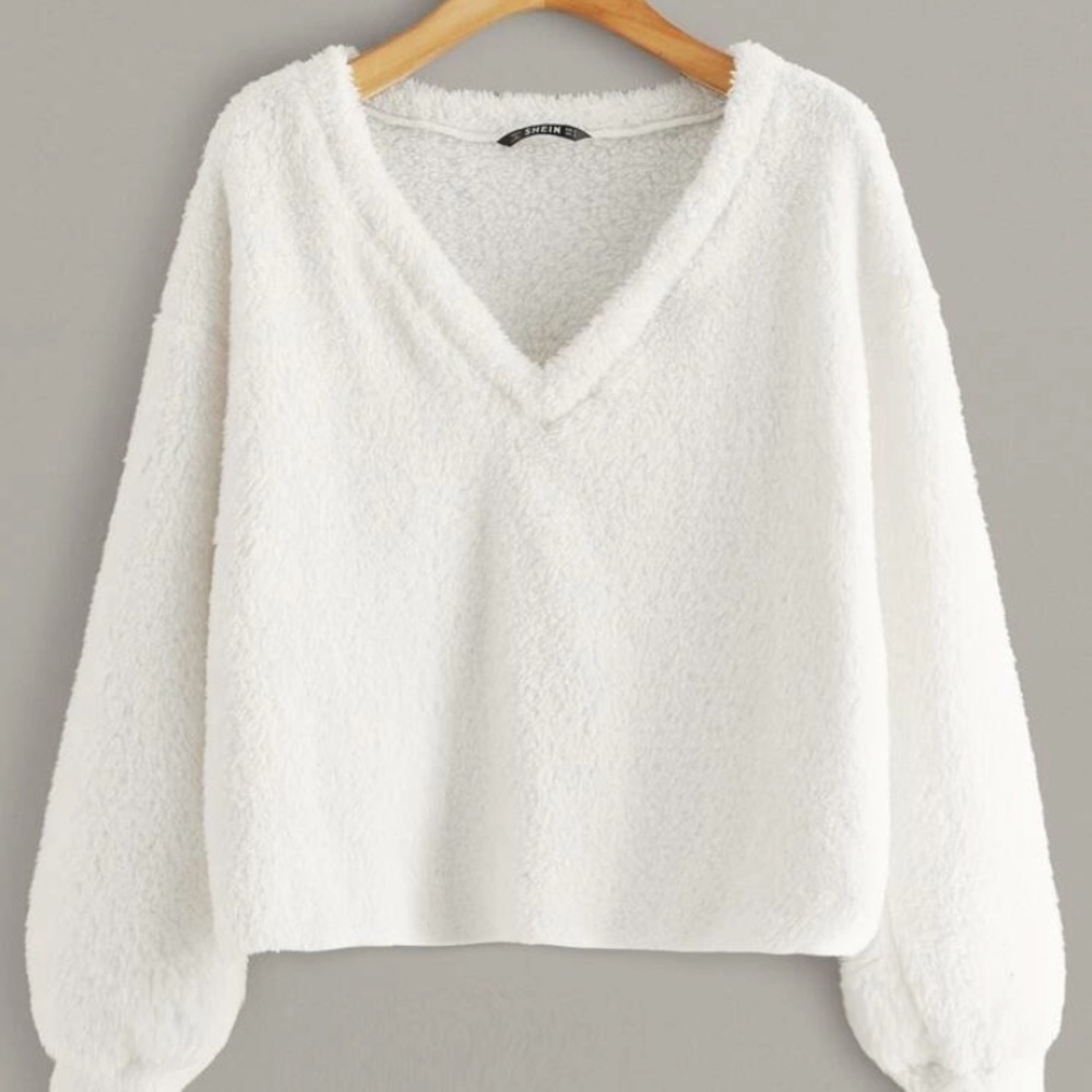 Fuzzy sweater